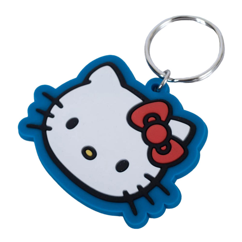 Hello Kitty Face PVC Keyring, alternate view