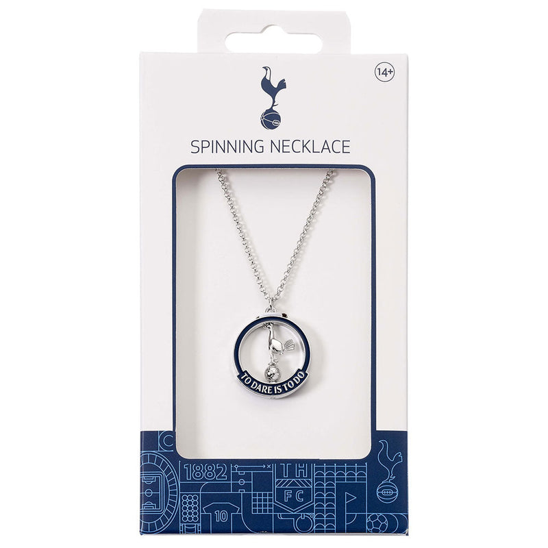 Tottenham Hotspur FC Spinner Necklace, packaging shot