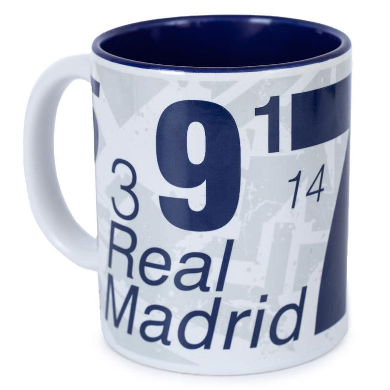 Real Madrid FC Real Madrid Los Galacticos Mug, close-up detail