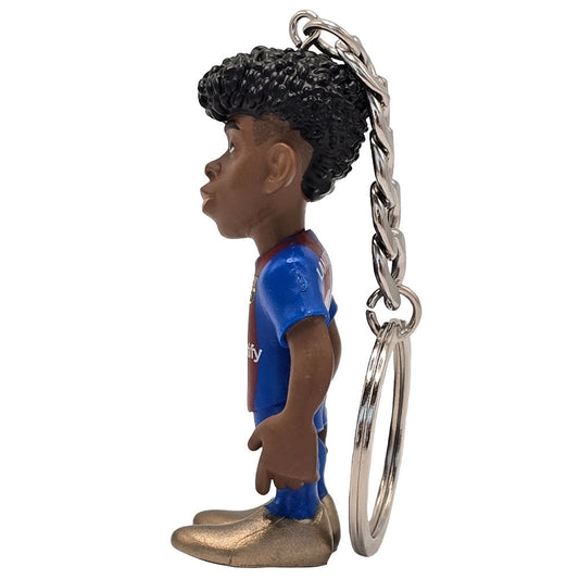 FC Barcelona 7cm MINIX Keyring Yamal Figure, alternate view