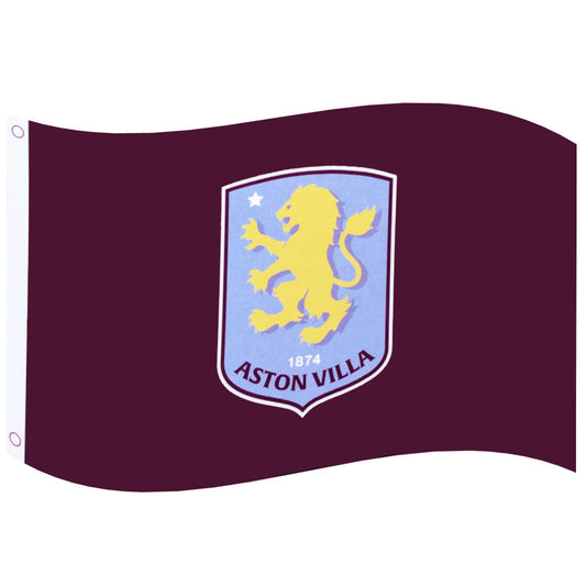 Aston Villa FC Core Crest Flag