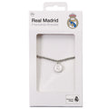 Real Madrid CF Silver Finish Bead Bracelet, alternate view