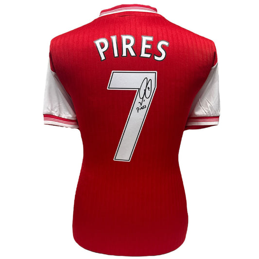 Arsenal FC Robert Pires Signed Shirt