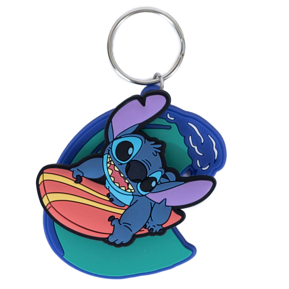Lilo & Stitch Surfing Stitch Keyring