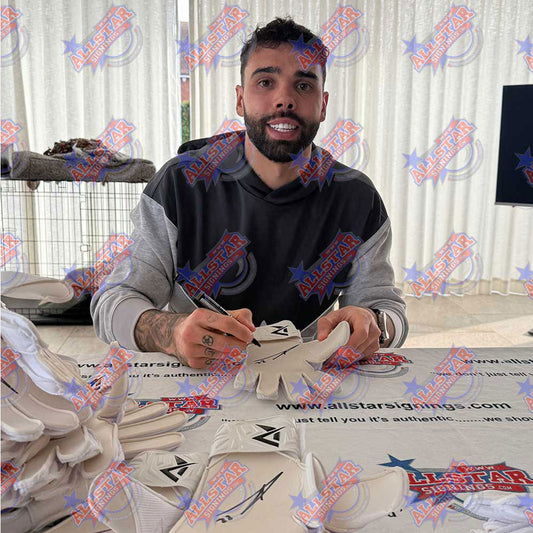 Arsenal FC Raya Signed Framed Glove