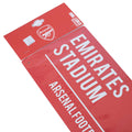 Arsenal FC Colour Street Sign, close-up detail