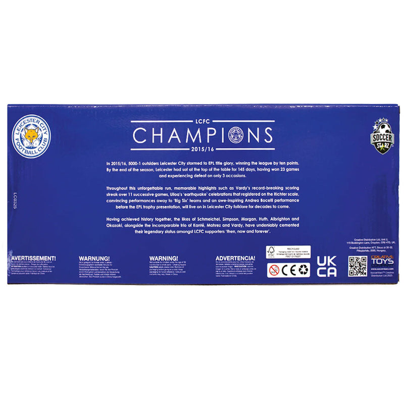 Leicester City FC SoccerStarz Premier League Winners Team Pack, side angle