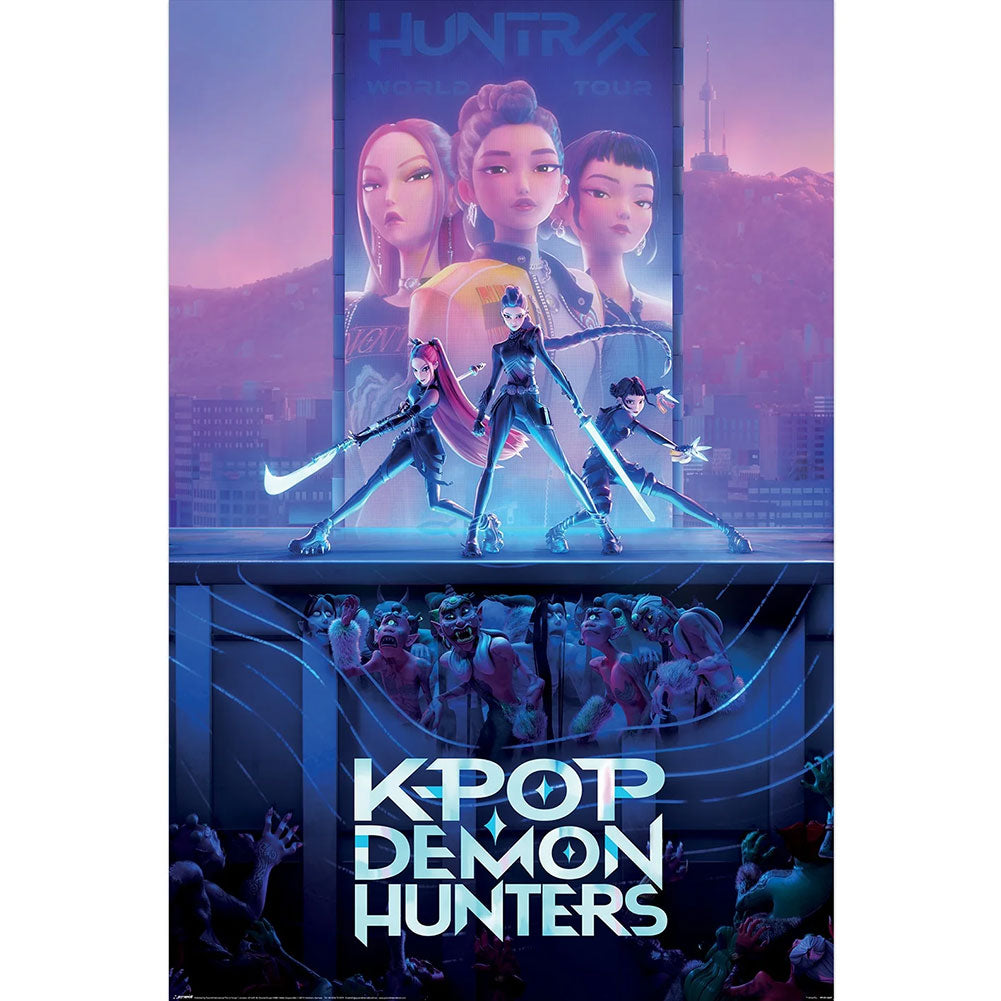 K-POP Demon Hunters Key Art Poster