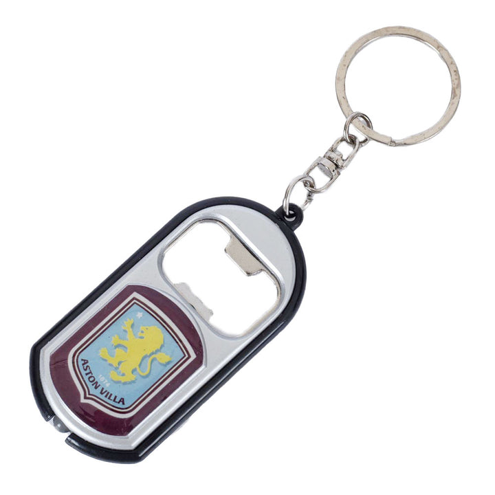 Aston Villa FC Keyring Torch Bottle Opener