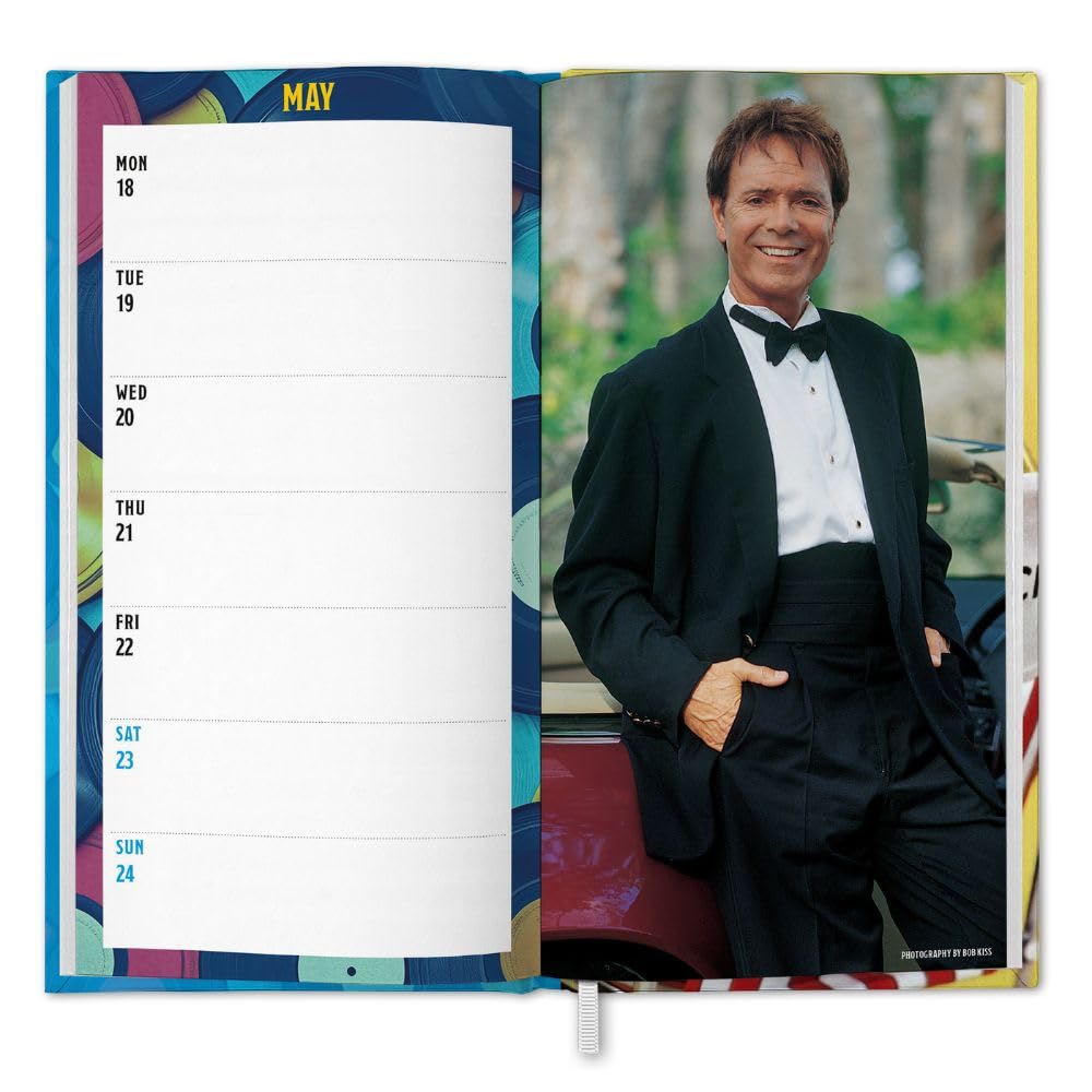 Cliff Richard Slim Diary 2026 Infinity TM 06973 Cliff Richard Slim Diary 2026 1 