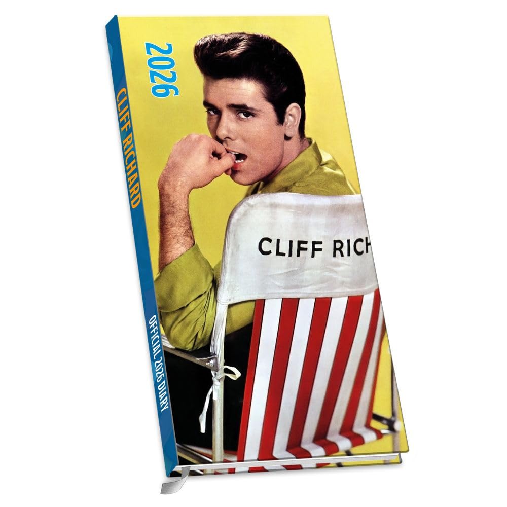 Cliff Richard Slim Diary 2026 – Infinity Collectables