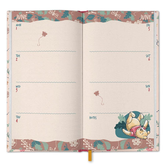 Winnie The Pooh Slim Diary 2026