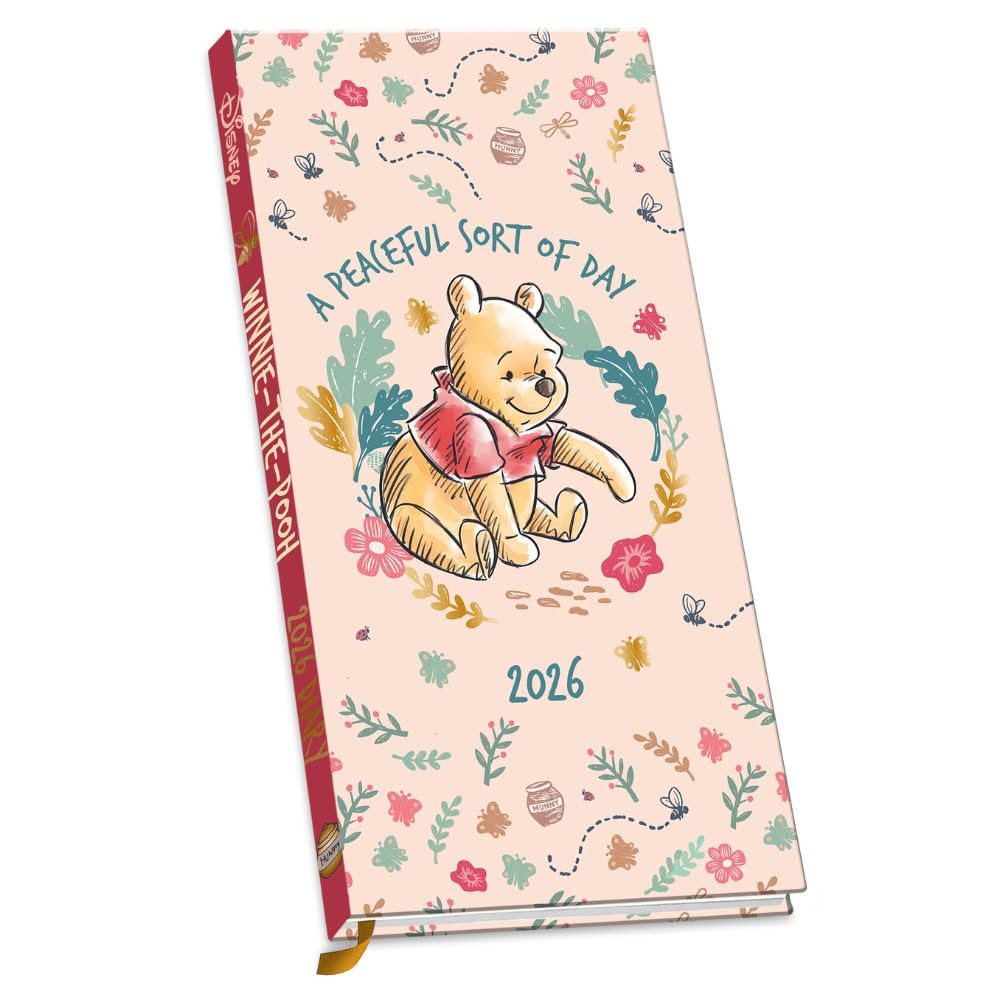 Winnie The Pooh Slim Diary 2026 – Infinity Collectables