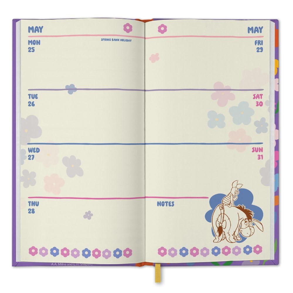 Winnie The Pooh Eeyore Slim Diary 2026 – Infinity Collectables