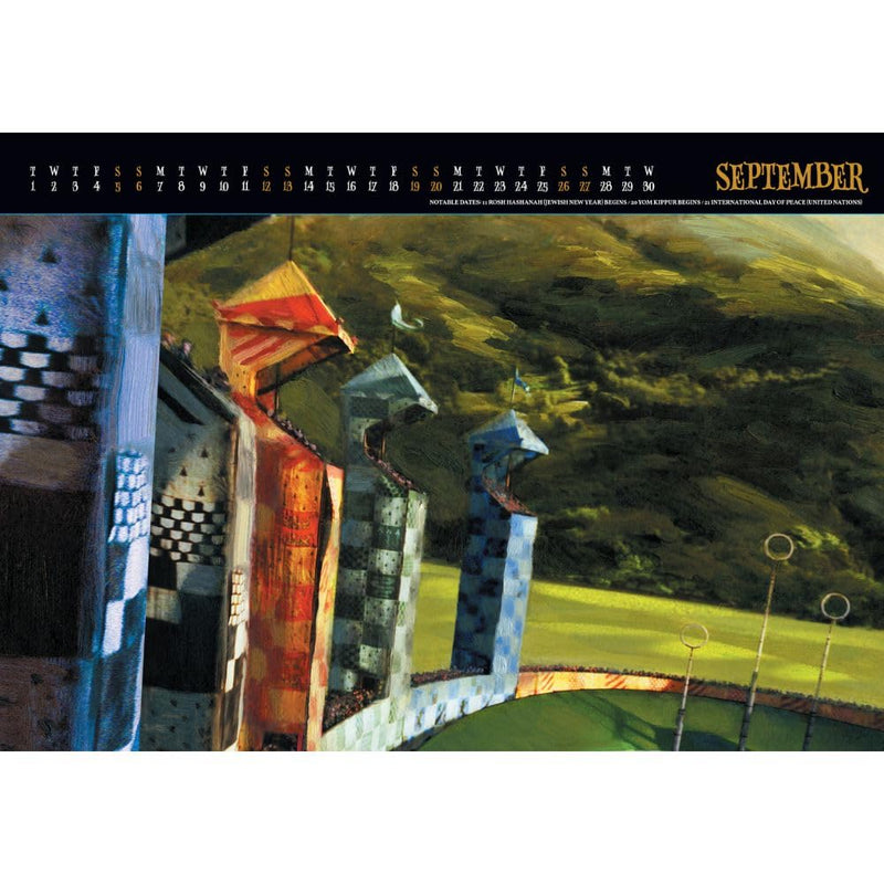 Harry Potter Deluxe Calendar 2026, alternate view