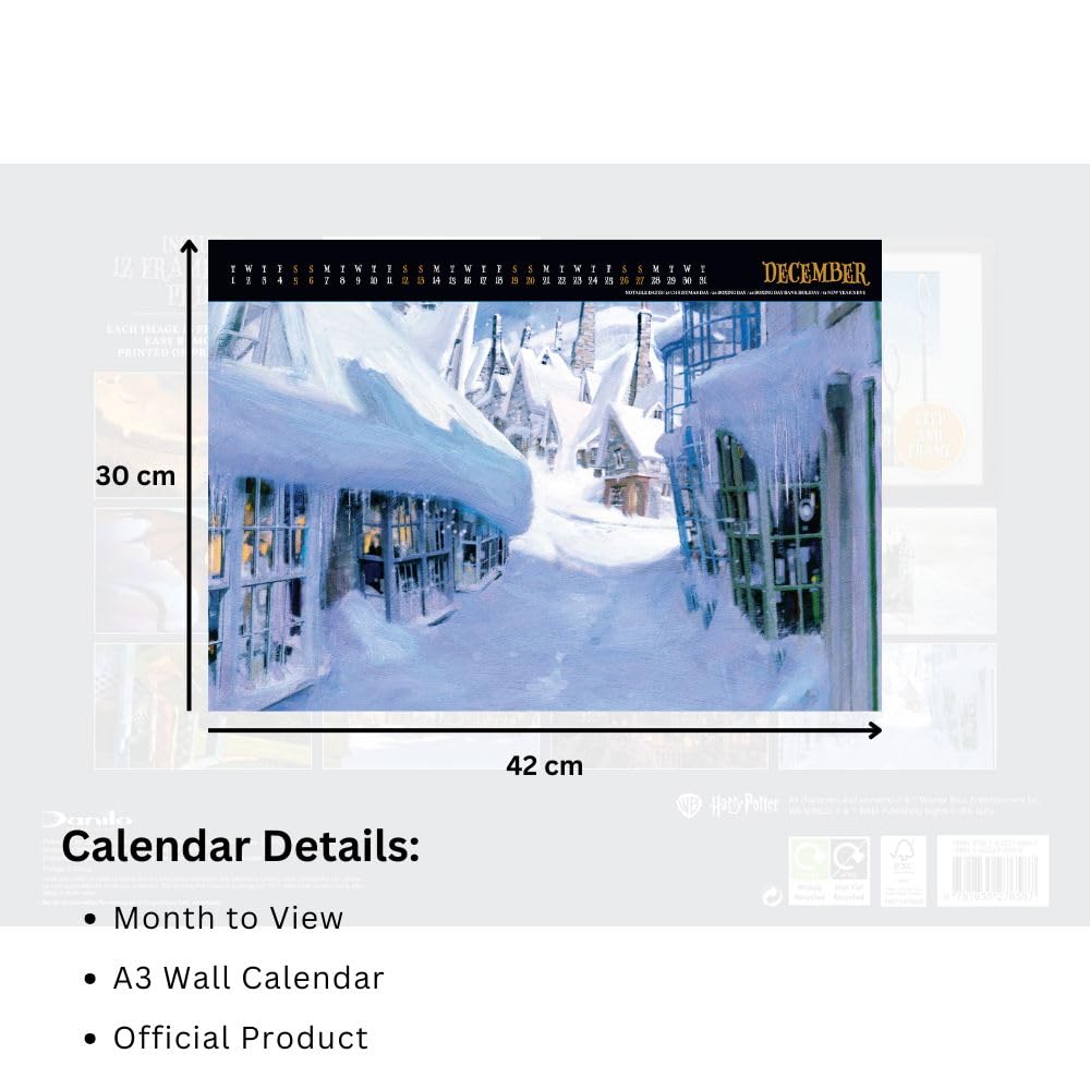 Harry Potter Deluxe Calendar 2026