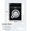 Doctor Who Classic Edition Deluxe Calendar 2026, rear view