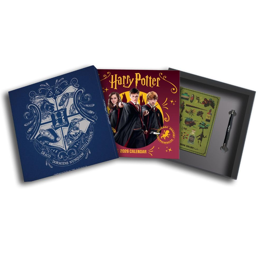 Harry Potter 2026 Calendar & Diary Gift Box