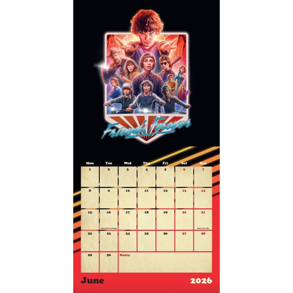 Stranger Things 2026 Calendar & Diary Gift Box