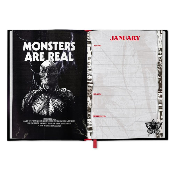 Stranger Things 2026 Calendar & Diary Gift Box