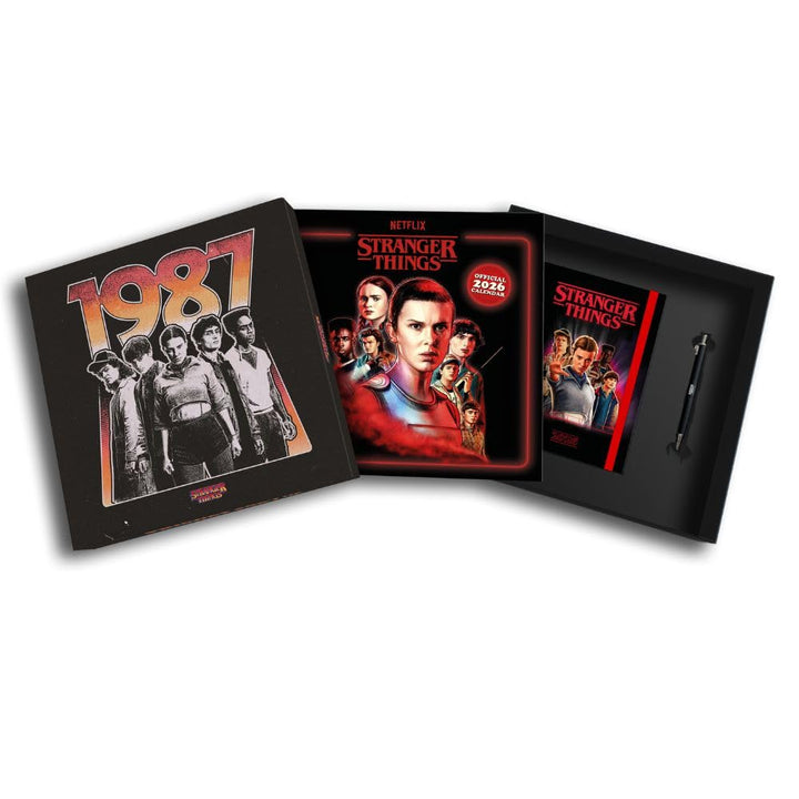 Stranger Things 2026 Calendar & Diary Gift Box