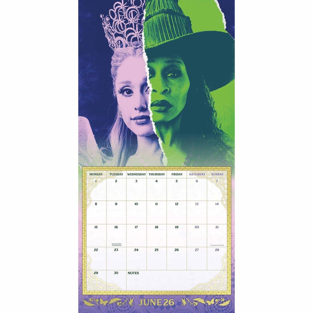 Wicked 2026 Calendar & Diary Gift Box