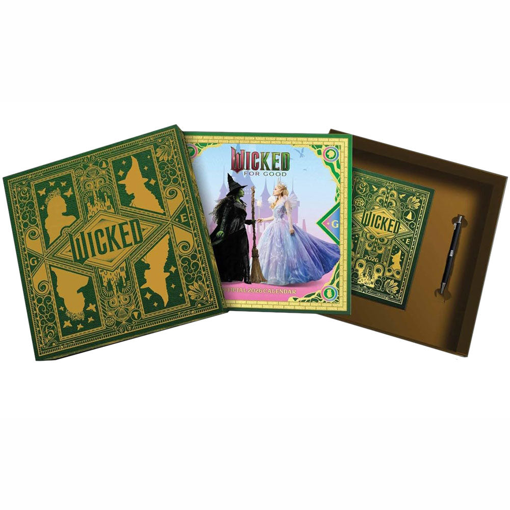 Wicked 2026 Calendar & Diary Gift Box