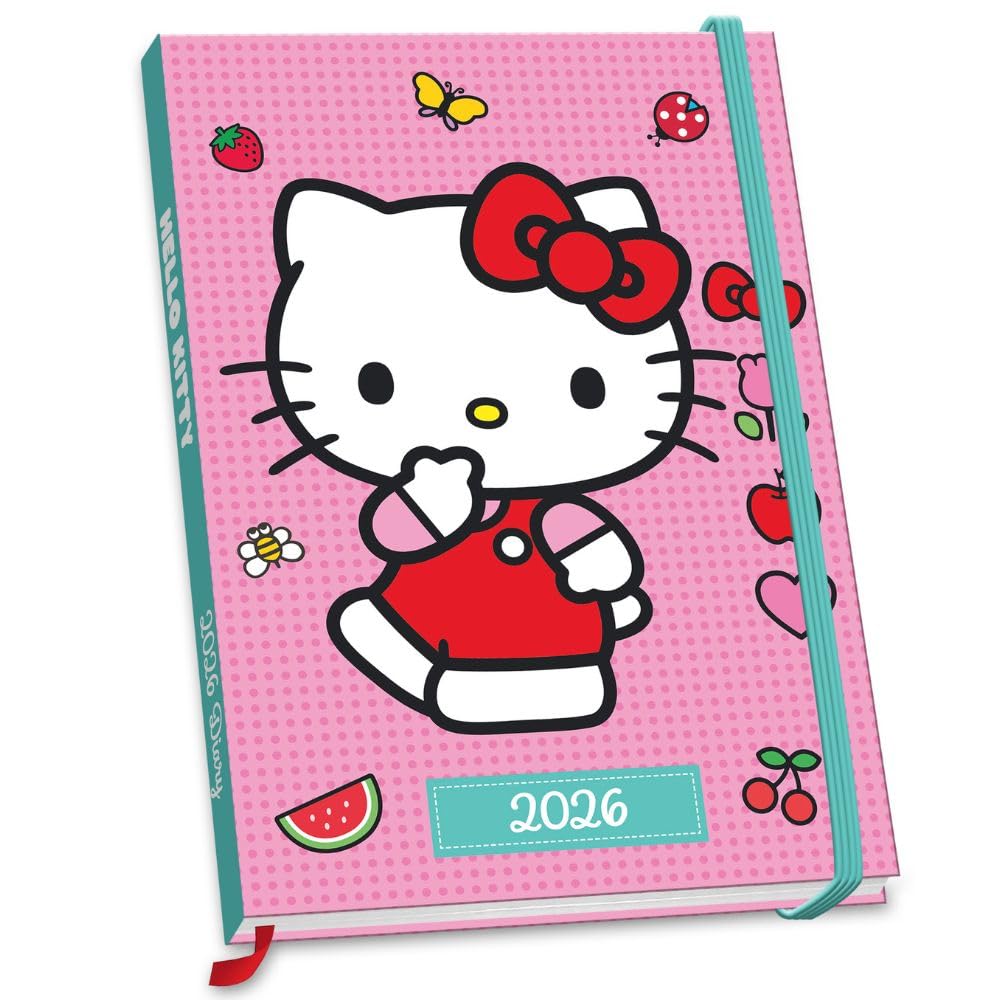 Hello Kitty A5 Diary 2026 – Infinity Collectables