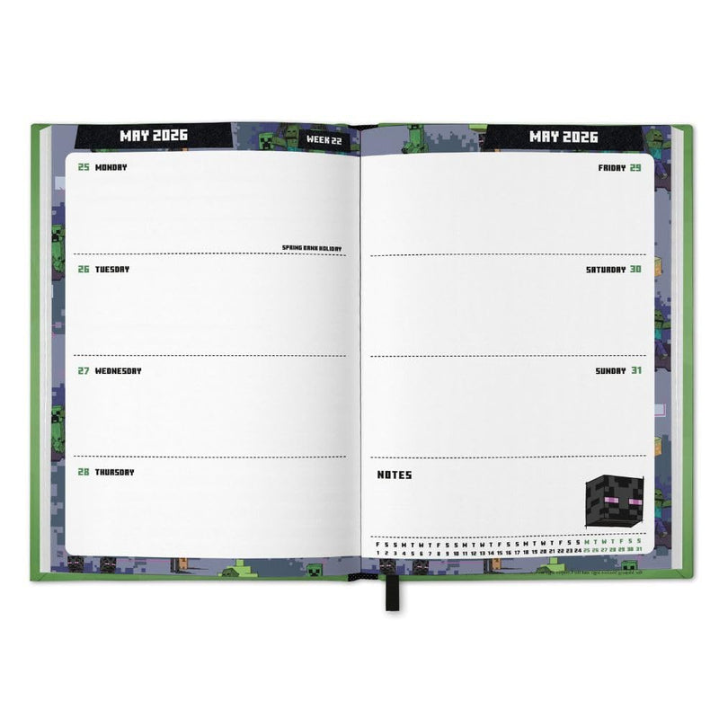 Minecraft A5 Diary 2026
