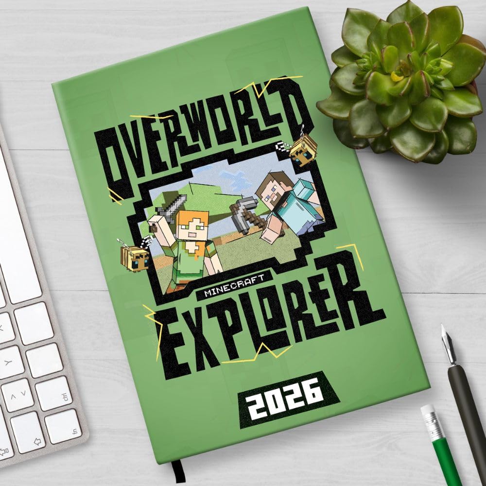 Minecraft A5 Diary 2026 – Infinity Collectables