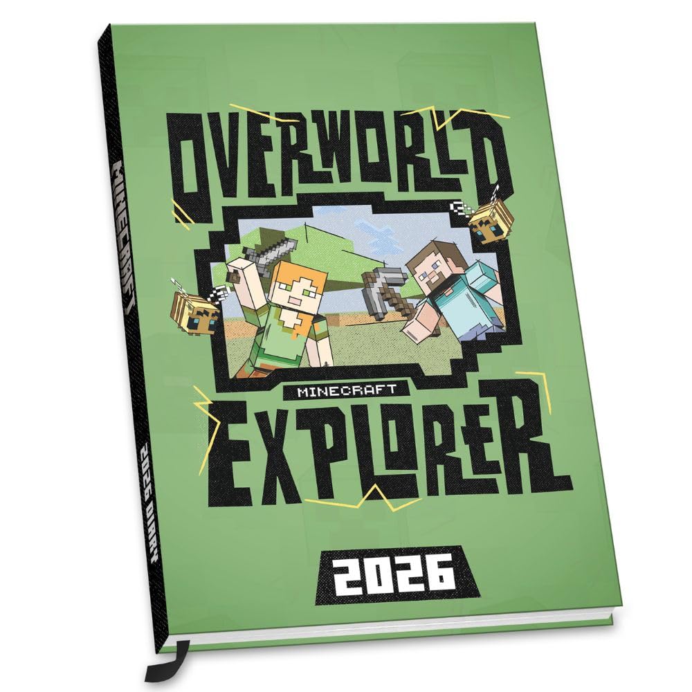 Minecraft A5 Diary 2026 – Infinity Collectables