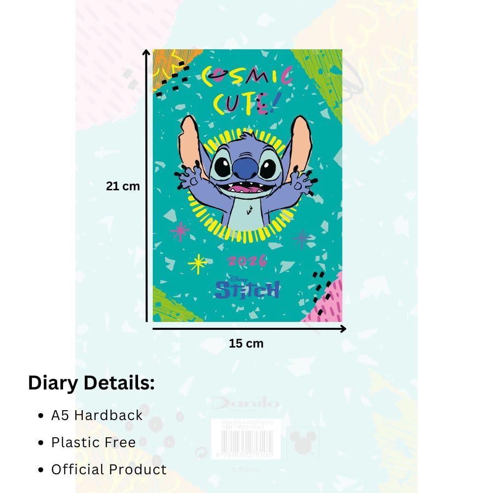 Lilo & Stitch A5 Diary 2026 – Infinity Collectables