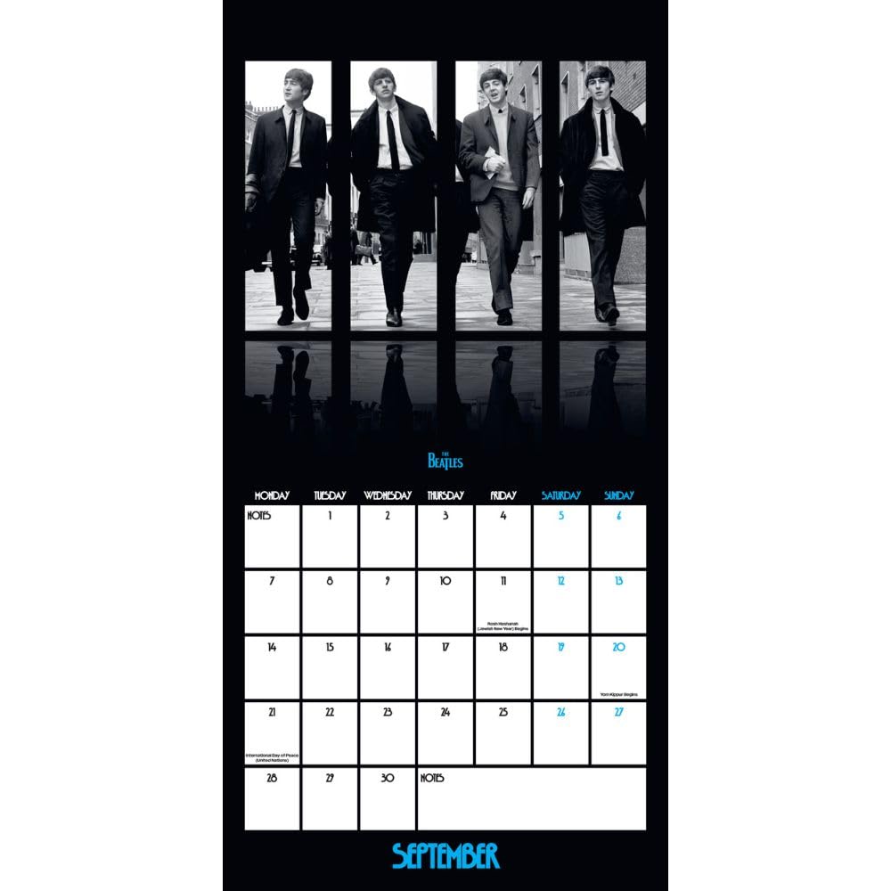 The Beatles Square 2026 Calendar
