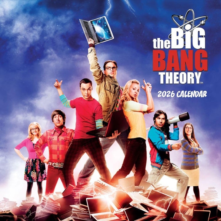 The Big Bang Theory Square 2026 Calendar