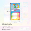 Care Bears Square 2026 Calendar, rear view