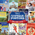 Disney Vintage Posters Square 2026 Calendar