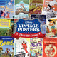 Disney Vintage Posters Square 2026 Calendar