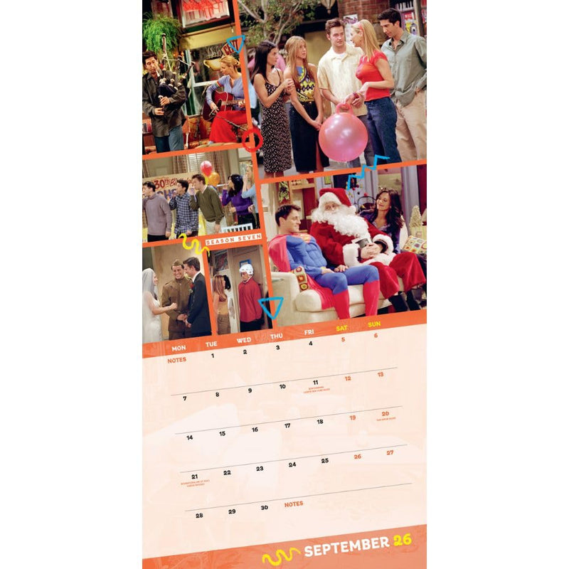 Friends Square 2026 Calendar, alternate view