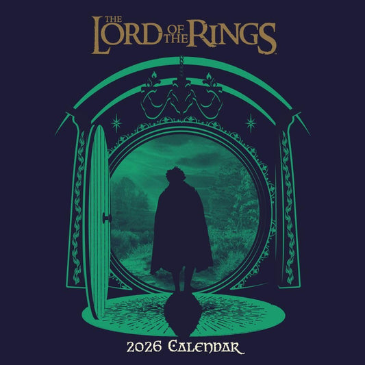 The Lord Of The Rings Square 2026 Calendar