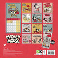 Mickey Mouse Classic Square 2026 Calendar, close-up detail