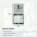 Minecraft Square 2026 Calendar