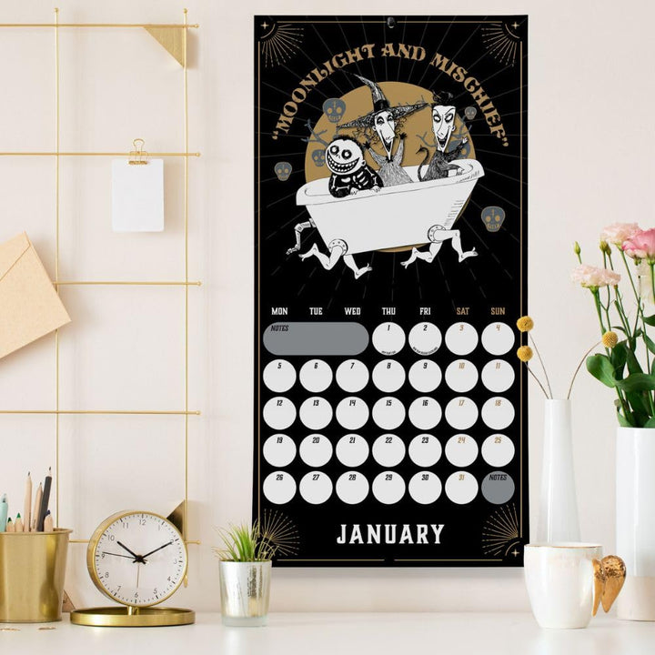 The Nightmare Before Christmas Square 2026 Calendar