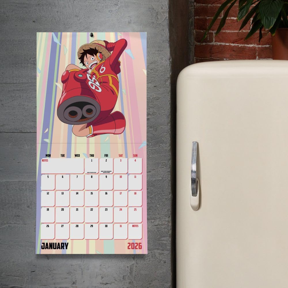 One Piece Square 2026 Calendar