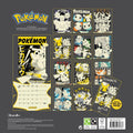 Pokemon Square 2026 Calendar, close-up detail