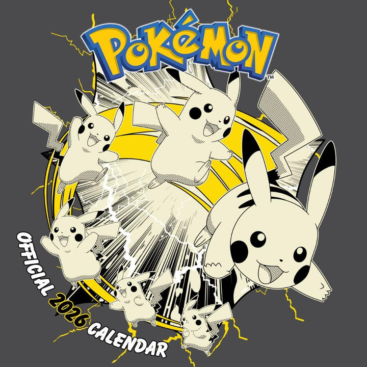 Pokemon Square 2026 Calendar