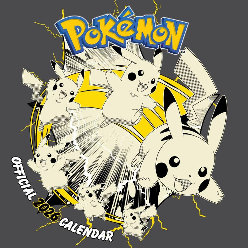 Pokemon Square 2026 Calendar