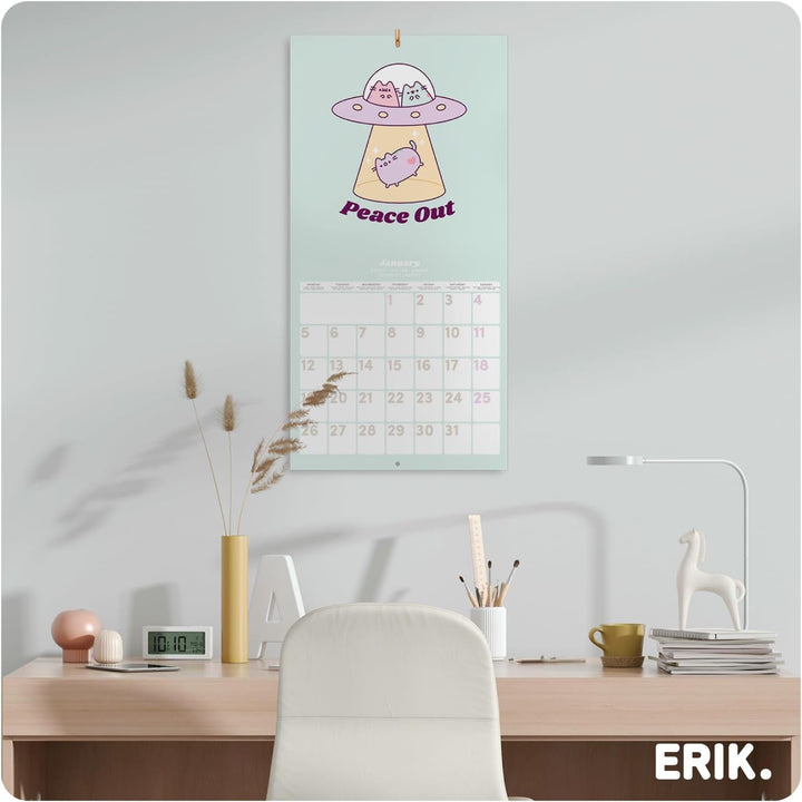 Pusheen Square 2026 Calendar