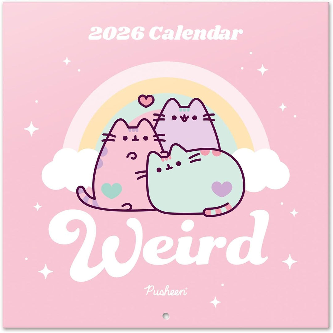 Pusheen Square 2026 Calendar