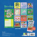 Rick And Morty Square 2026 Calendar, close-up detail