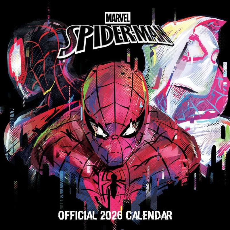 Spider-Man Square 2026 Calendar collectible from Marvel